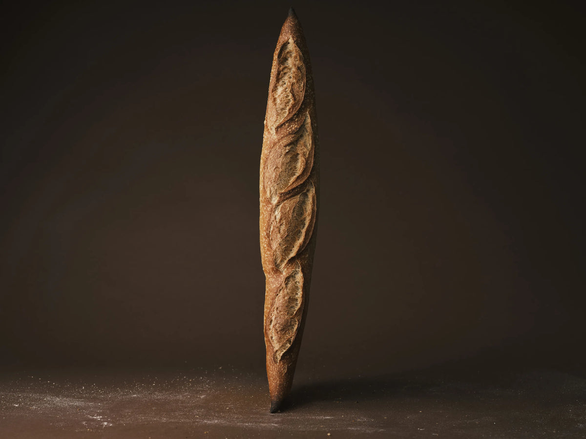 Baguette con Avena, Lino y Sésamo
